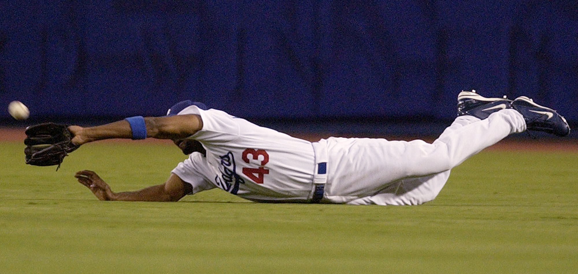 Juan Encarnacion lays out